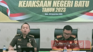 Release Akhir Tahun, Kajari Batu Paparkan Capaian Kinerja 2023 