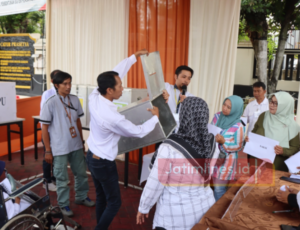 Kapolres Malang Pimpin Simulasi Pengamanan TPS, Kesiapan Menuju Pemilu 2024