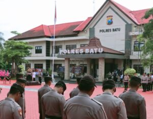 Kasat Reskrim dan Kasat Intelkam Polres Batu Berganti 