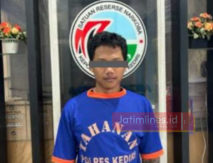 Polisi Amankan Pemuda Ngasem Diduga Edarkan Sabu