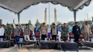 Gelar Apel Siaga Pemilu, Bawaslu Sampang Tekankan Jajarannya Awasi Pemilu