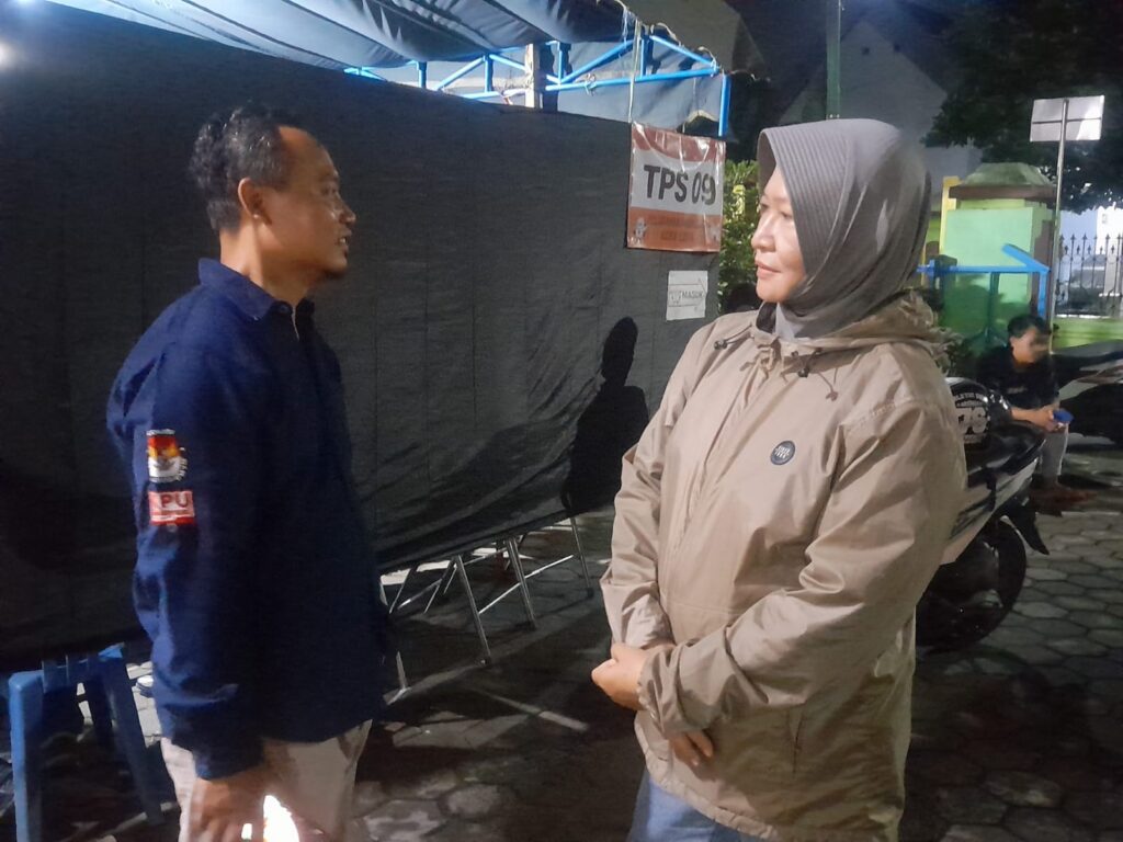 Hasil Monitoring KPU Kediri Pelaksanaan Pemungutan Berjalan Normal