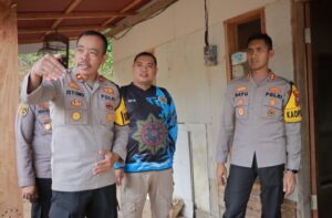 Pastikan Kelancaran Dan Keamanan Proses Pemungutan, Kapolres Cek Langsung TPS Terpencil