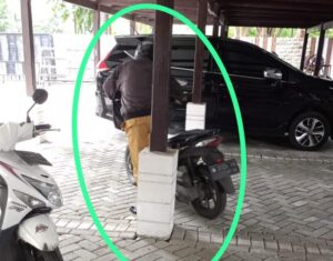 Kantor DPRD Tak Aman, Kemalingan 1 Motor Raib