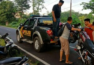 Respon Cepat Aduan Warga Polisi Amankan 13 Motor di Jember Diduga Balap Liar