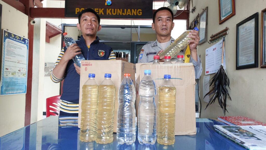 Jelang Idul Fitri, Polres Kediri Amankan Puluhan Miras Wujudkan Sitkamtibmas Kondusif