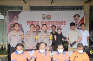 Polres Jember Berhasil Amankan 4 Tersangka dan Puluhan BB Diduga Hasil Curanmor