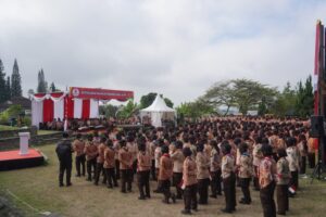 Apel Akbar Pramuka dan Pelatihan Kepramukaan Tingkat Penegak Se-Jawa Timur Pecahkan Rekor MURI