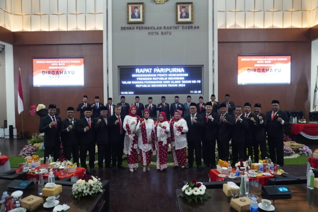 Pejabat Kota Batu Hadiri Pidato Kenegaraan Presiden RI