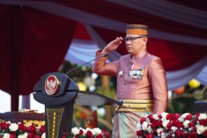 Upacara Penurunan Bendera Merah Putih Bermakna ‘Nusantara Baru Indonesia Maju’