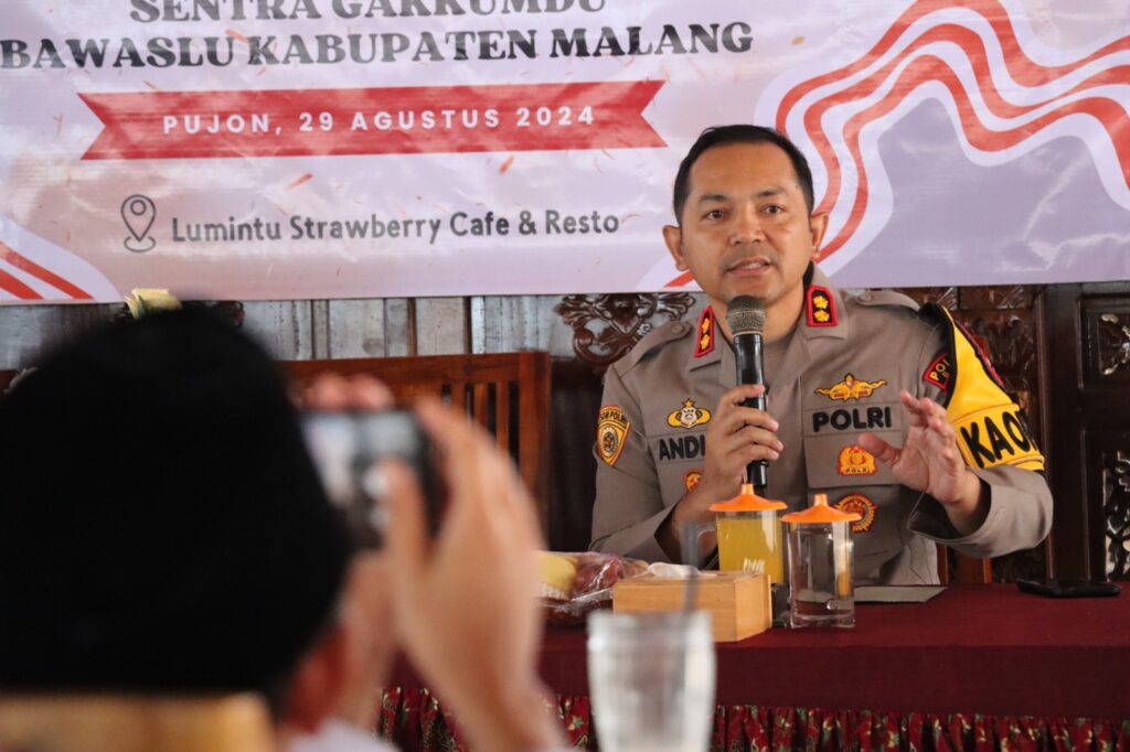 Kapolres Batu Tegaskan Netralitas dalam Rapat Koordinasi Penanganan Pelanggaran Pilkada Serentak 2024