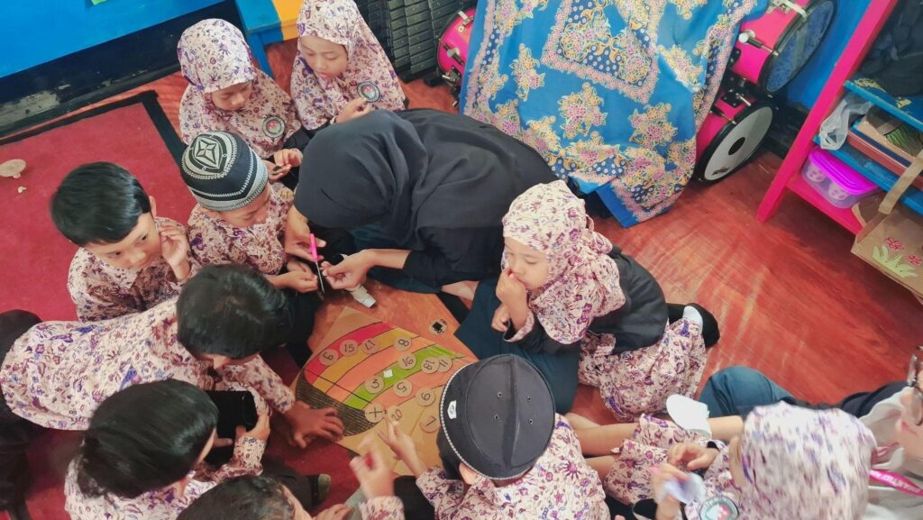Pemberhentian 20 Angka Pelangi di Dalam Mangkuk