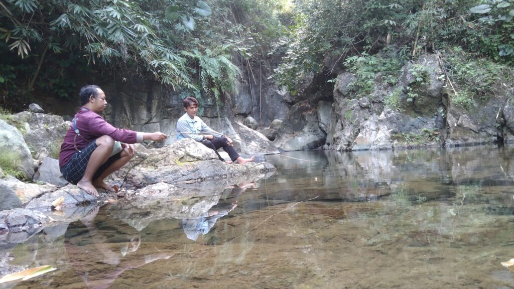 Wisata Banyu Nget Terbengkalai Simpan Kejernihan Air dan Alam Trenggalek