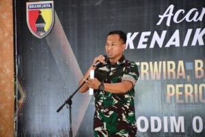Syukuran Kenaikan Pangkat, Dandim 0815/Mojokerto : Jadikan Evaluasi Sebagai Bentuk Tanggung jawab Moral