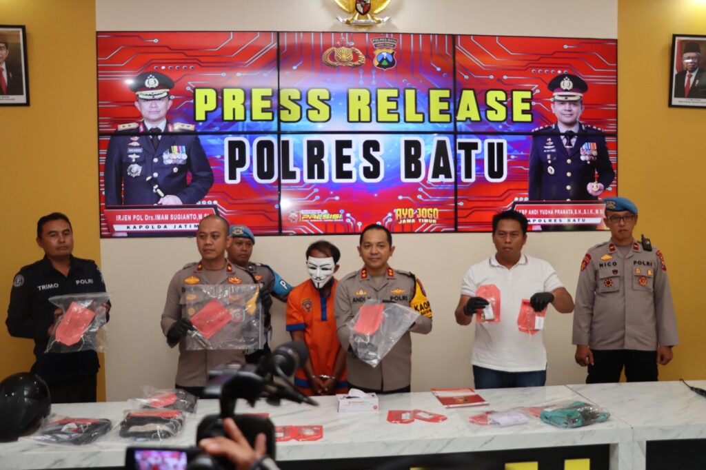Kurang Dari 12 Jam Polres Batu Ungkap Kasus Penembakan di Temas, Pelaku Mengaku Bertindak karena Halusinasi