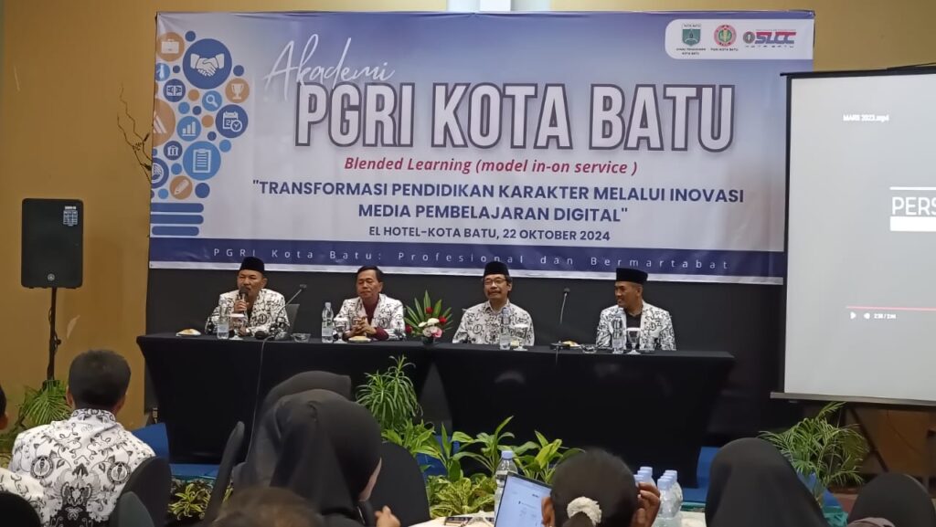 Dengan Media Pembelajaran Digital “PGRI Kota Batu” Gelar Pelatihan Transformasi Pendidikan Karakter