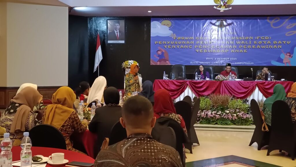 FGD dalam Rangka Penyusunan Perwali Tentang Pencegahan Perkawinan Terhadap Anak