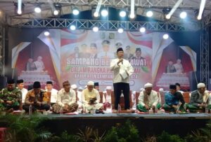 Pemkab Sampang Gelar Sholawat Bersama”Jelang Pilkada” di Depan Alun Alun