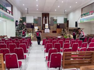 Kapolres Batu dan PJ Wali Kota Batu Pantau Keamanan Gereja Jelang Natal