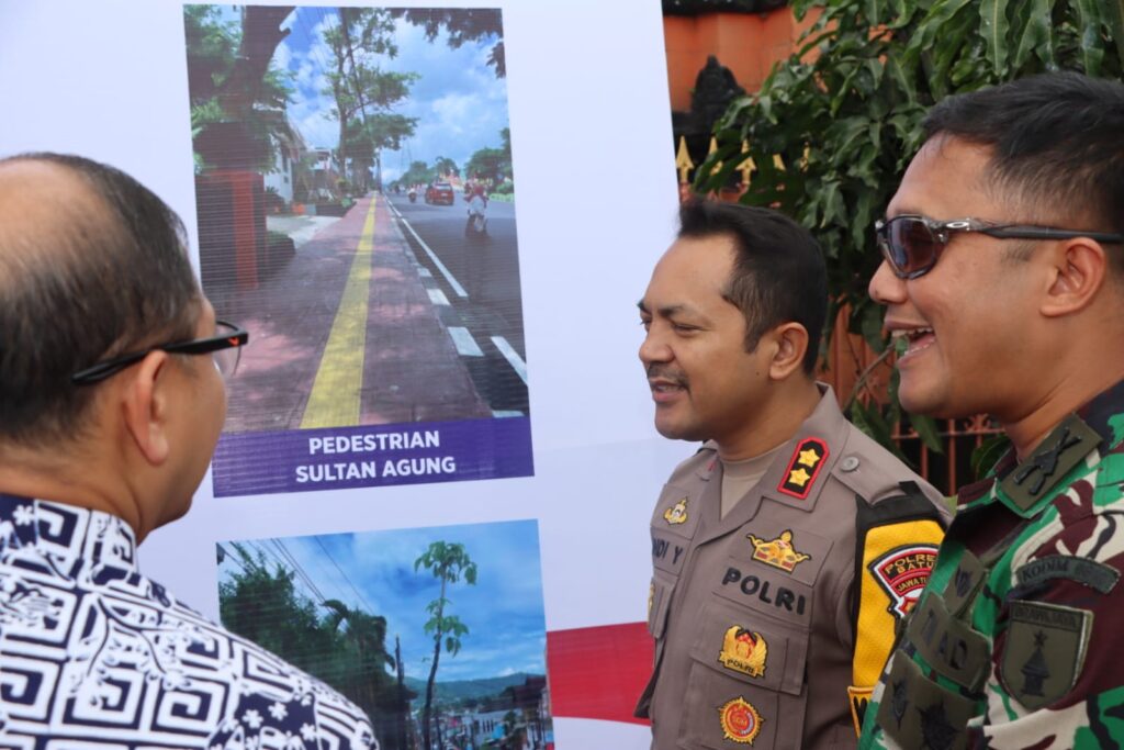 Kapolres Batu Paparkan Pencapaian di Acara Peresmian Pedestrian