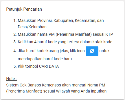 Cara Cek NIK KTP untuk Bansos