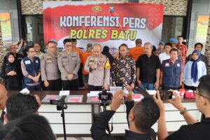Polres Batu, Berhasil Bongkar TPPO Perdagangan Bayi