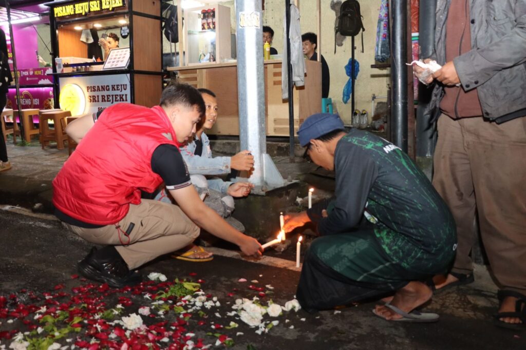 Gelar Doa Tabur Bunga ” Tujuh Harian” Korban