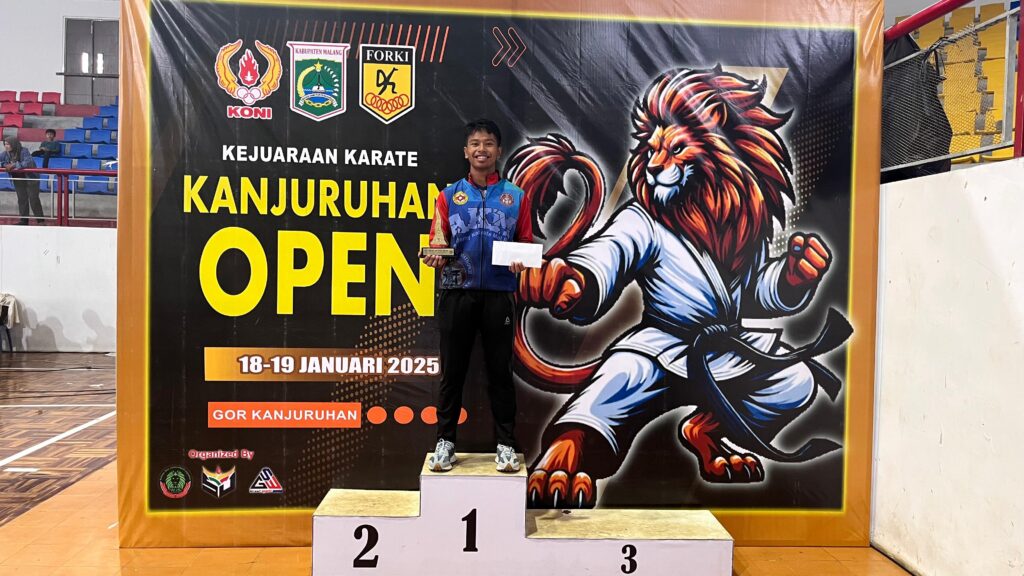 Forki Kabupaten Malang Raih Peringkat 3 dalam Kejuaraan Karate Kanjuruhan Open 2025