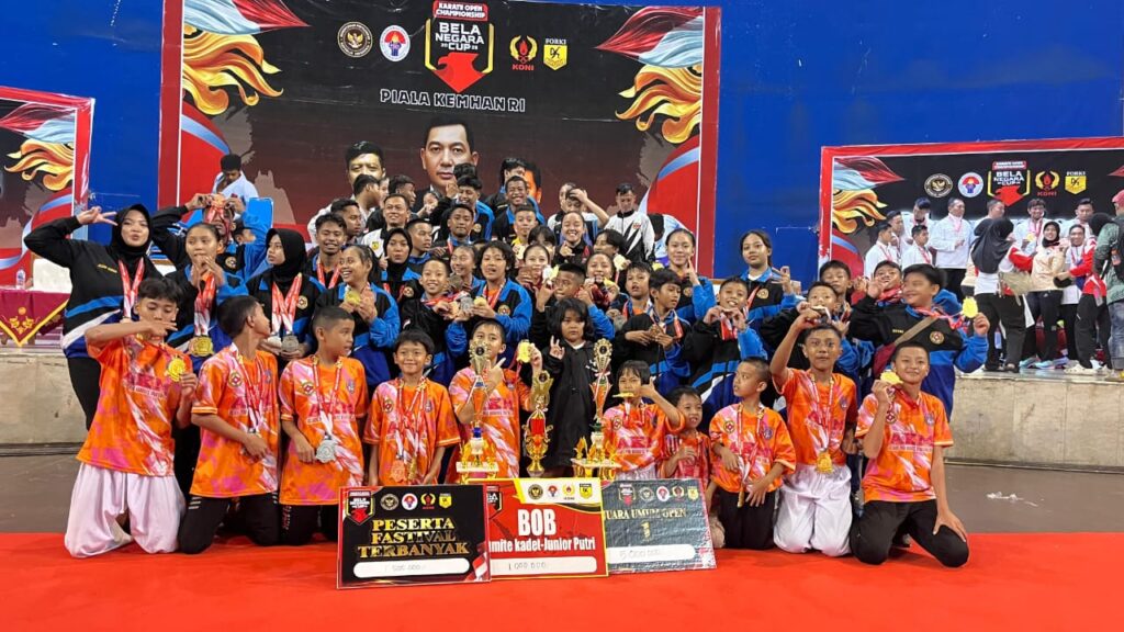 Kejuaraan Karate Kemenhan 2025 Berlangsung Seru