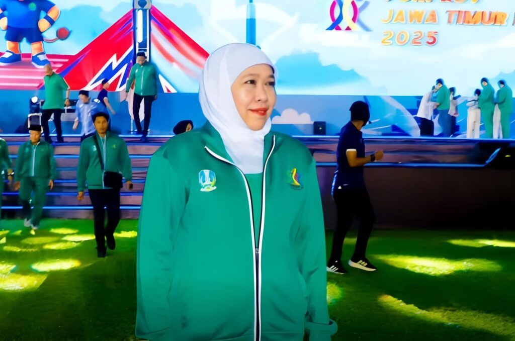 Gubernur Khofifah Resmi Buka Porprov IX Jawa Timur 2025 di Stadion Gajayana Malang