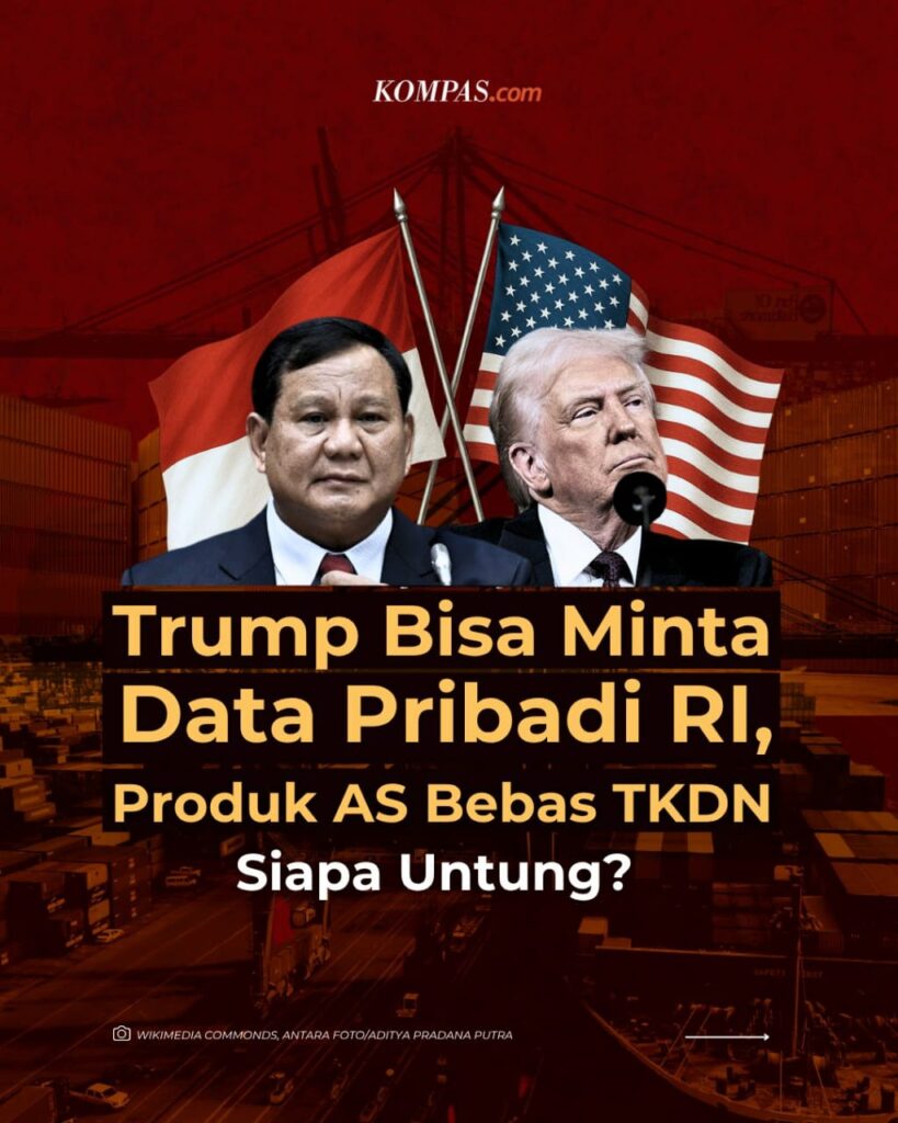 Kontroversi Barter Data Pribadi: Indonesia Diminta Transparan soal Perjanjian dengan Amerika Serikat