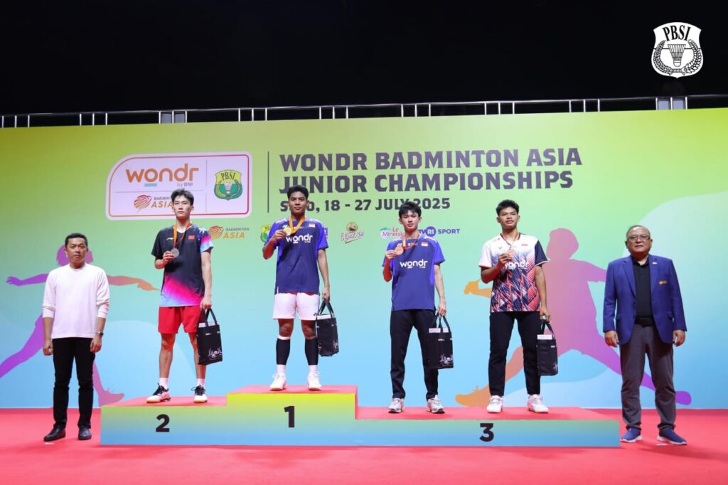 Moh. Zaki Ubaidillah Raih Gelar Juara Tunggal Putra di WONDR Badminton Asia Junior Championships 2025