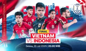 Jadwal Siaran Langsung Final Piala AFF U-23 2025: Indonesia vs Vietnam di GBK