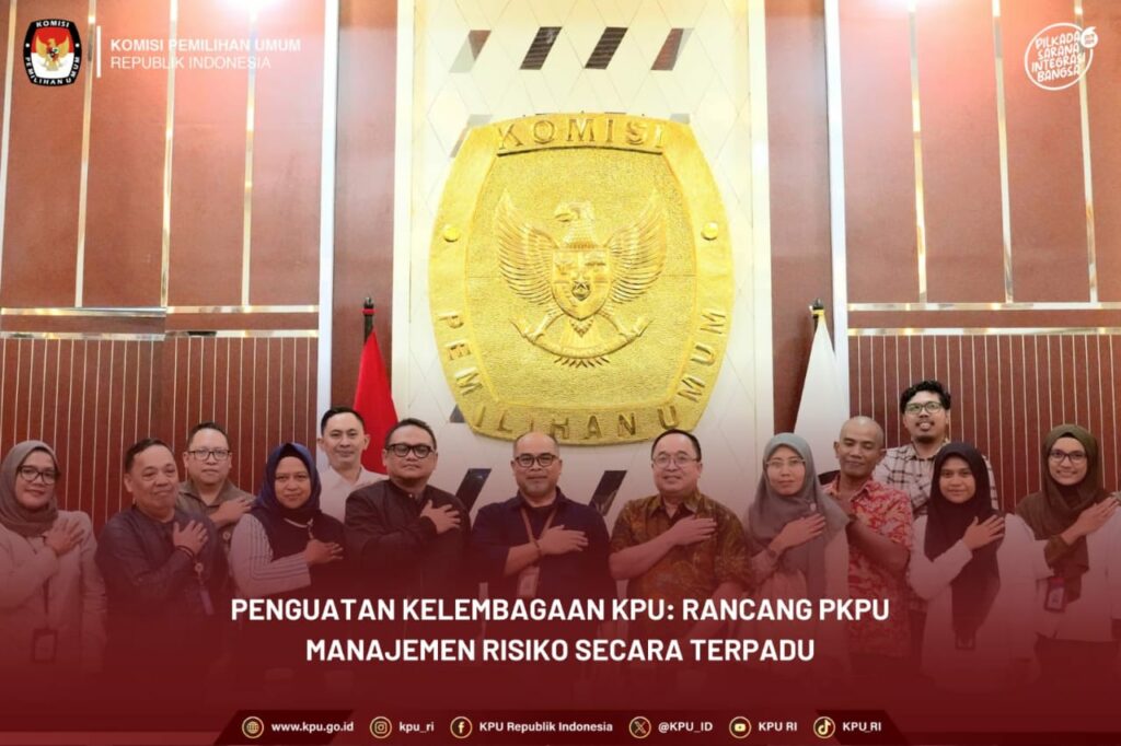 KPU Perkuat Kelembagaan melalui Harmonisasi PKPU Manajemen Risiko