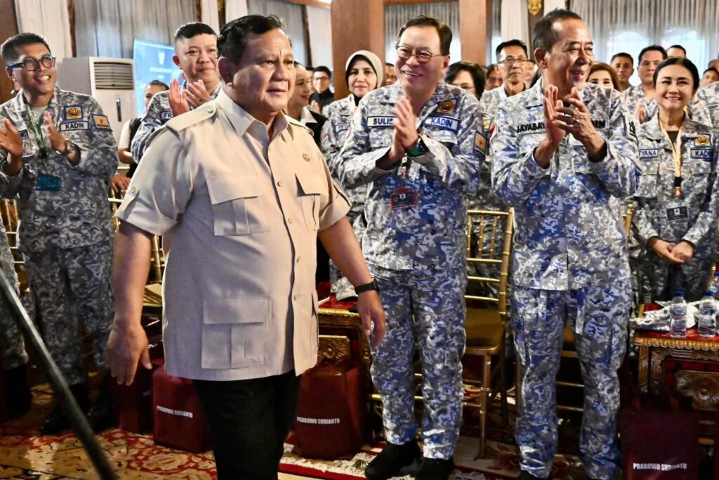 Presiden Prabowo Berikan Arahan kepada Anggota KADIN Indonesia Jelang Retreat Nasional
