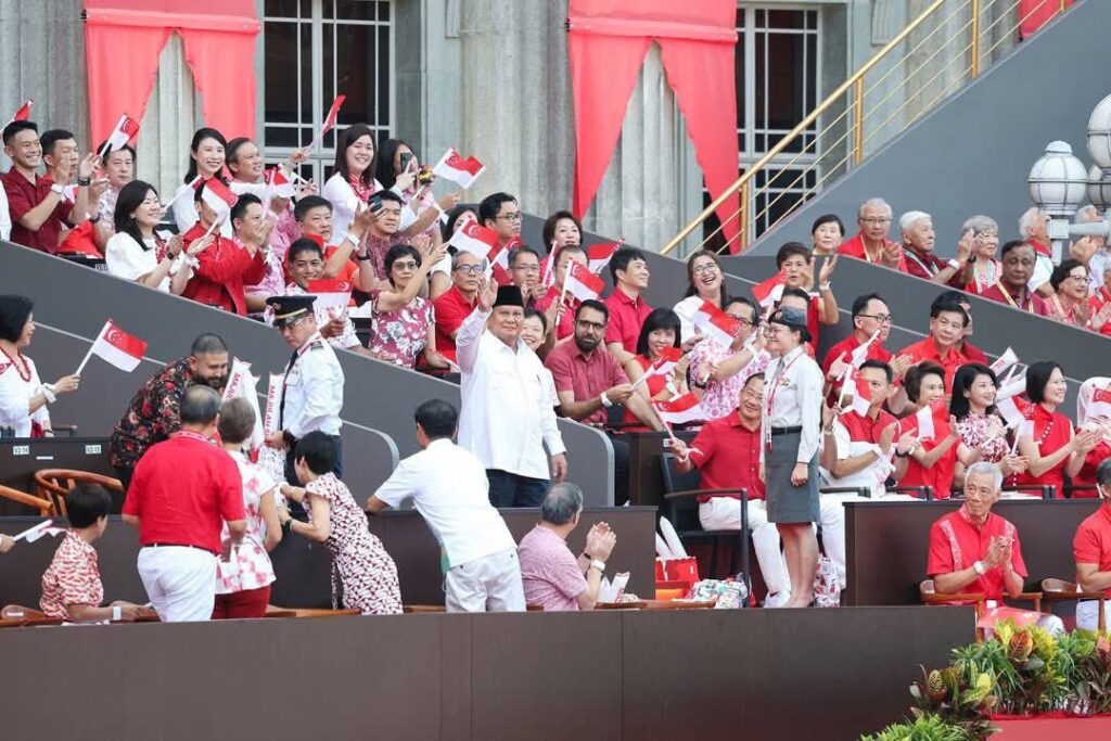 Presiden Prabowo Hadiri Parade Hari Nasional Singapura ke-60