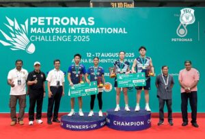 Raih Runner-up, Kenzie/Luna Sumbang Prestasi untuk Indonesia di Malaysia International Challenge 2025