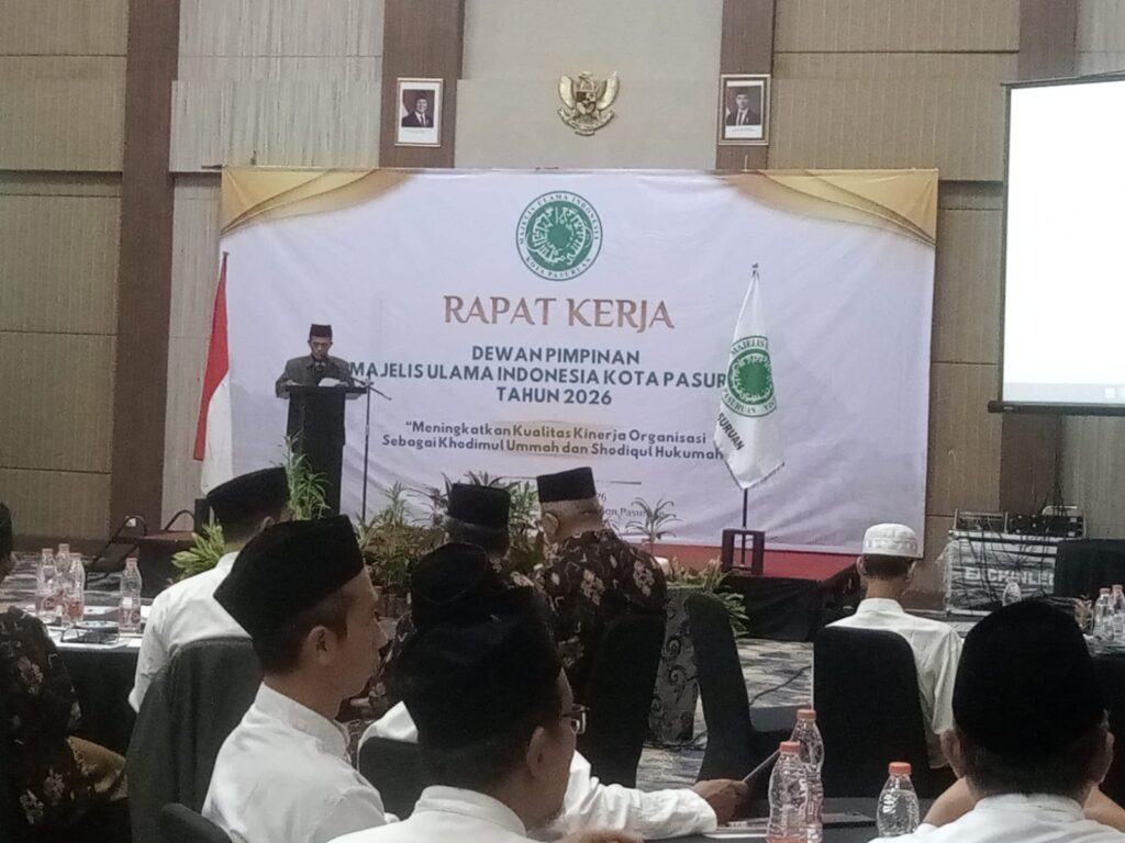 Walikota Pasuruan “Buka Raker MUI” Ajak Ulama Perangi Mitos Hingga Bahaya Narkoba