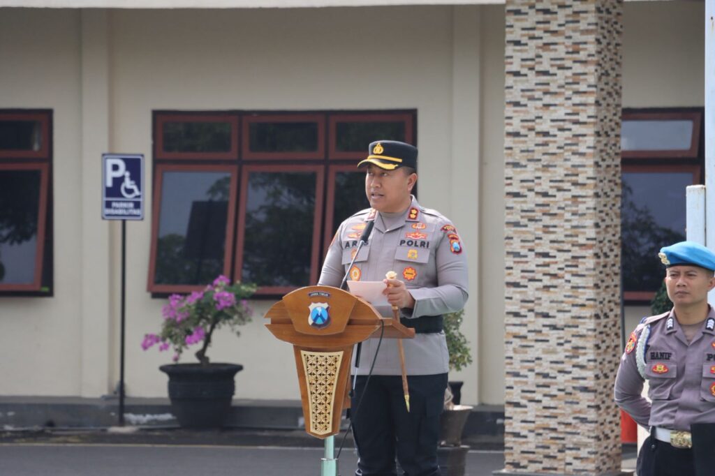 Polres Batu Gelar Apel Besar “Sabuk Kamtibmas” Perkuat Stabilitas Daerah.