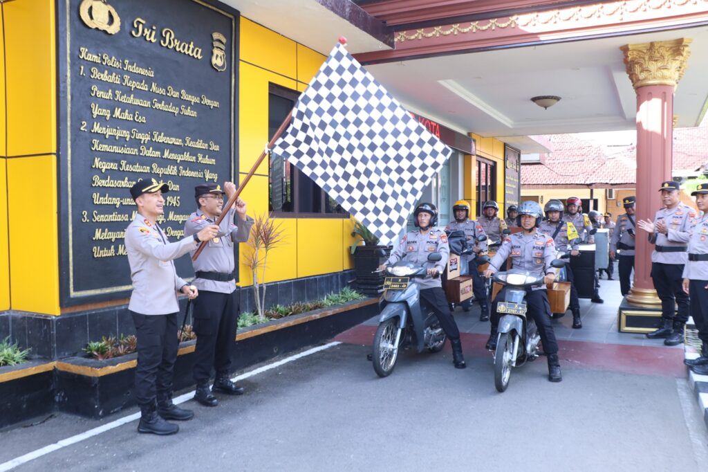 Polres Blitar Kota Launching Koplingmas, Bangun Kedekatan Humanis dengan Masyarakat