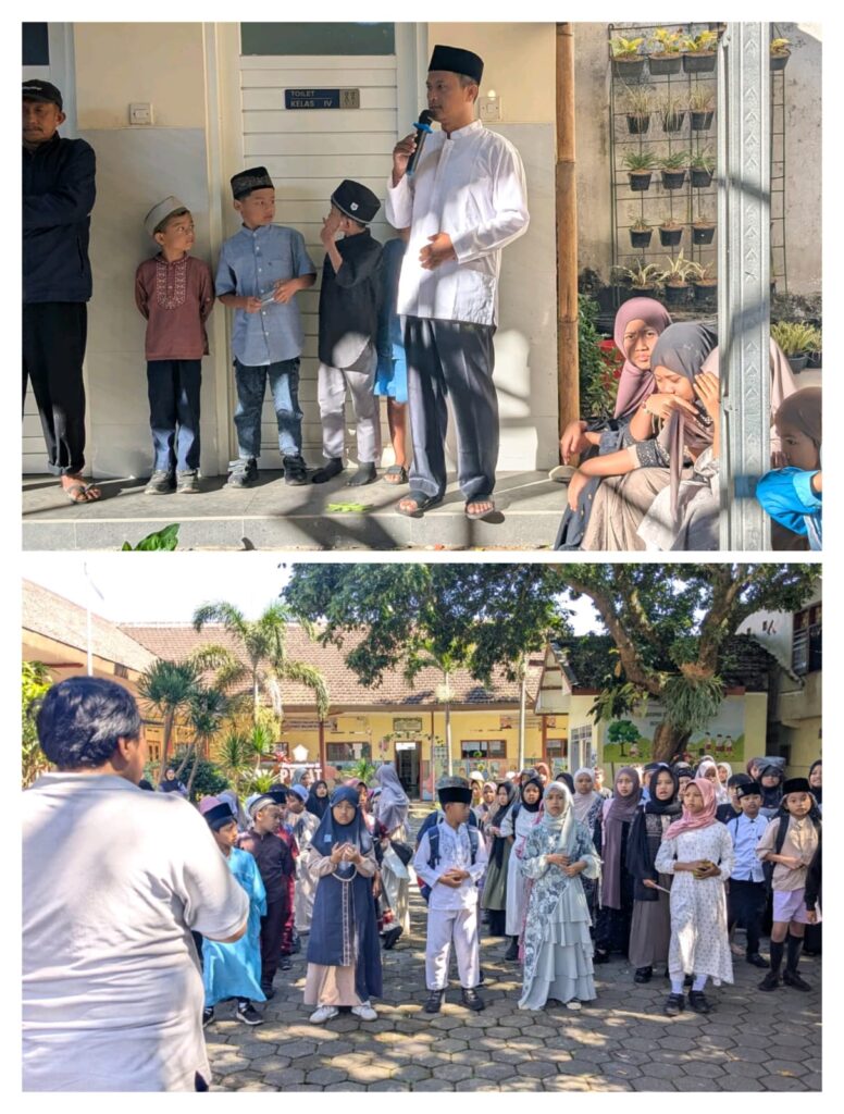 Moment Eid – Al Adha ; PESAT Sembelih 5 Ekor Kambing, Siswa Belajar Berkurban Sejak Usia Dini