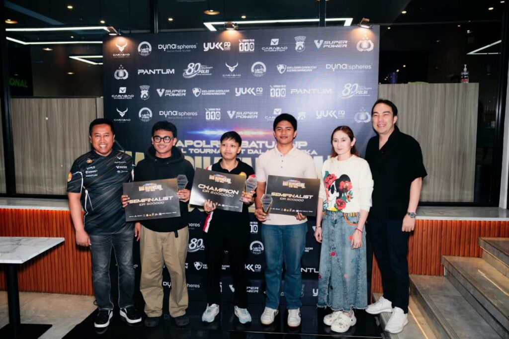 Kapolres Batu Gelar Turnamen Billiard, Rayakan Hari Bhayangkara ke-80