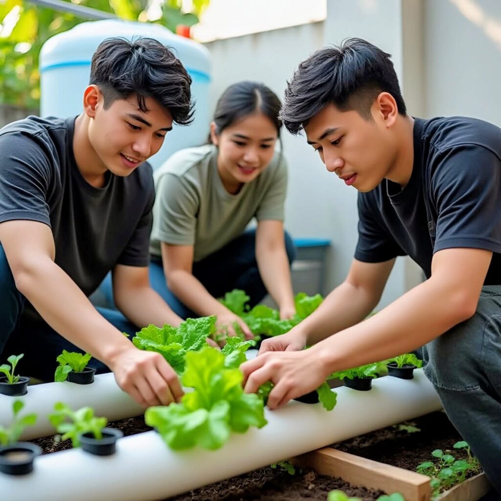 Gelar Kehormatan untuk Anak Muda: Pertanian Hidroponik adalah Masa Depan yang Penuh Peluang