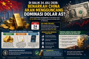 Di Balik 24 Juli 2026: Benarkah China Bersiap Mengakhiri Era Dolar?