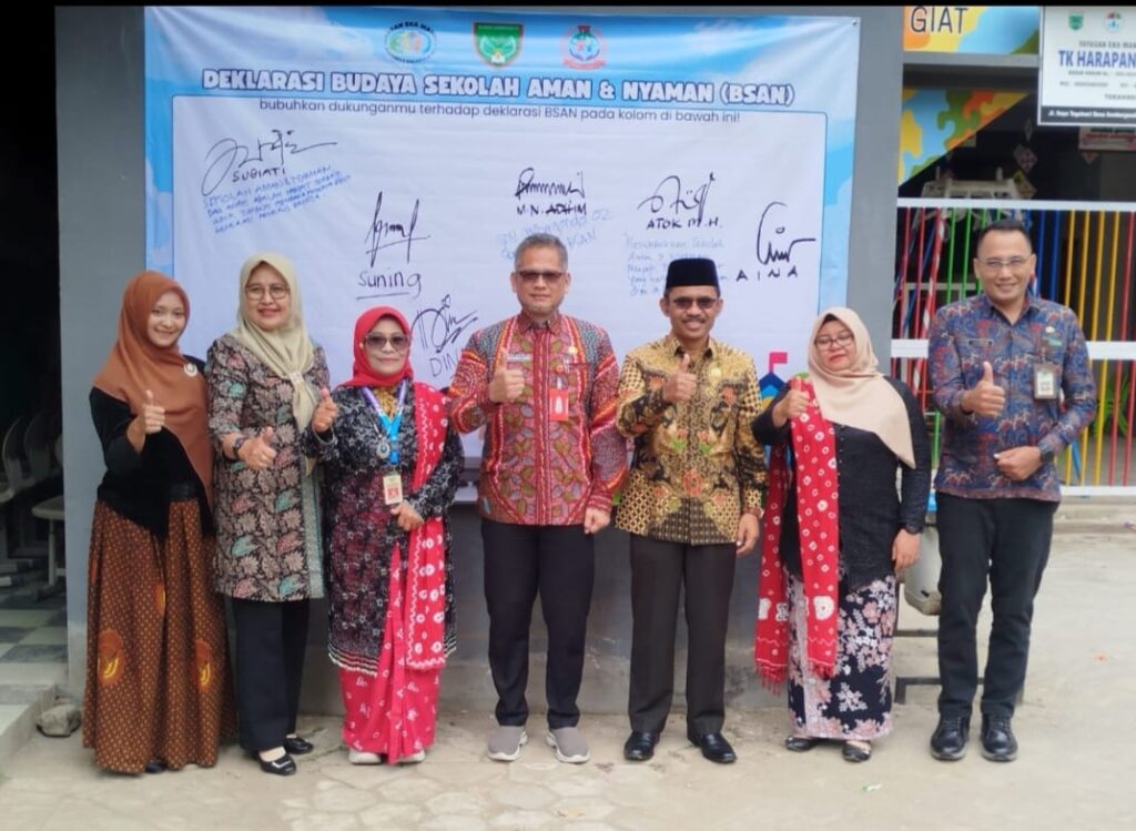 SDN Sumbergondo 02 Deklarasikan Sekolah Aman, Tegaskan “Bullying? No. Persahabatan? Oke”
