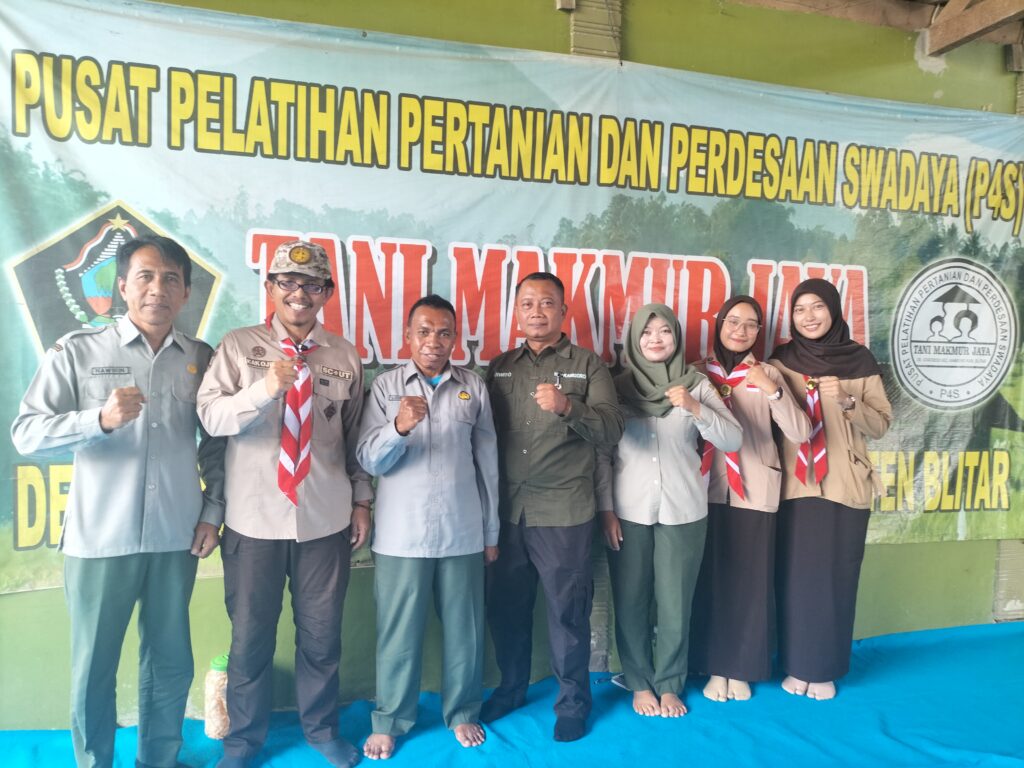 Pramuka Pangkalan SMA Negri 01 Kesamben, Mengikuti Orientasi Saka Taruna Bumi Di Pusat Pelatihan Pertanian Dan Pedesaan Swadaya (P4S) Tani Makmur Jaya Kabupaten Blitar.