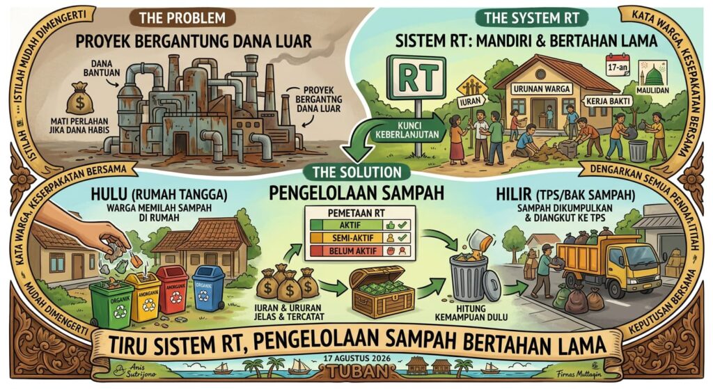Anis: Meniru Sistem RT, Kunci Pengelolaan Sampah yang Bertahan Lama