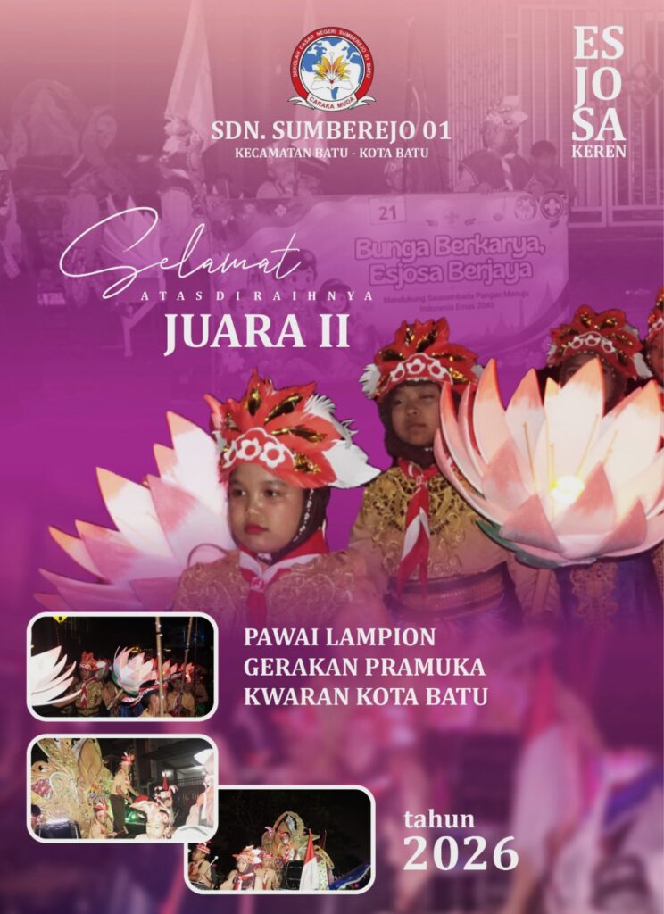 SDN Sumberejo 01 Raih Juara 2 Pawai Lampion HUT Pramuka ke-65 di Batu