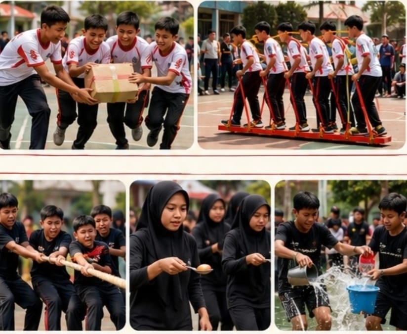 4 Hari Penuh Aksi! SNEMA Jaya Gelar 10 Lomba Meriahkan HUT ke-81 RI
