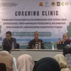 Coaching Kader Dibuka, Anis Sutrijono Dorong Penyusunan RTPS Berbasis Data Nyata dan Penguatan Lembaga Sampah